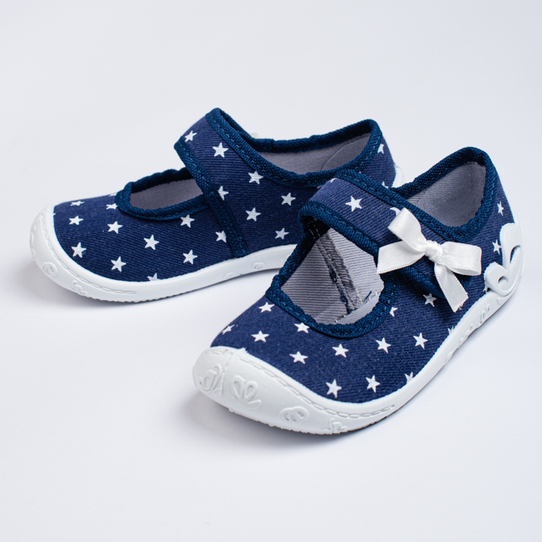 SHELOVET Marinblå 3F star tofflor för tjejer mångfärgad 1