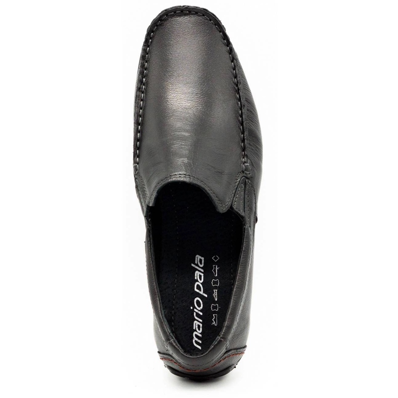 Olivier Loafers för män 763 svart 1