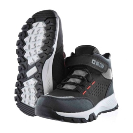 Svarta Big Star ankelboots för pojkar KK374121 2