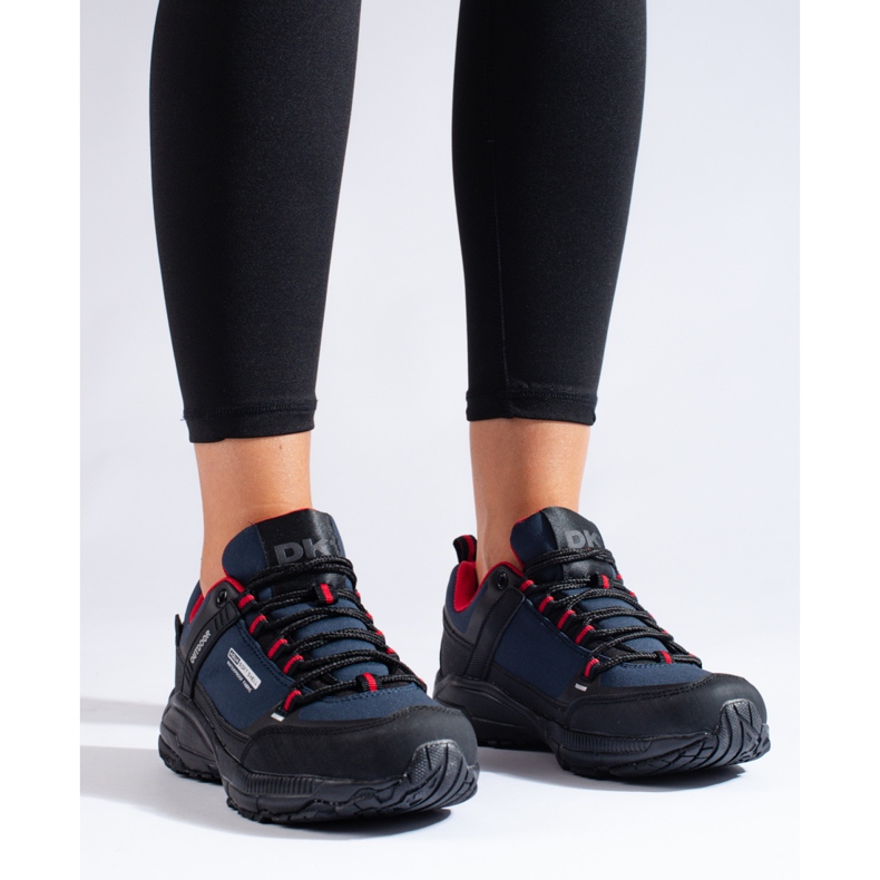 DK Outdoor Trekking Skor svart marinblå 1