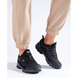 DK svarta sportvandringsskor för kvinnor 1