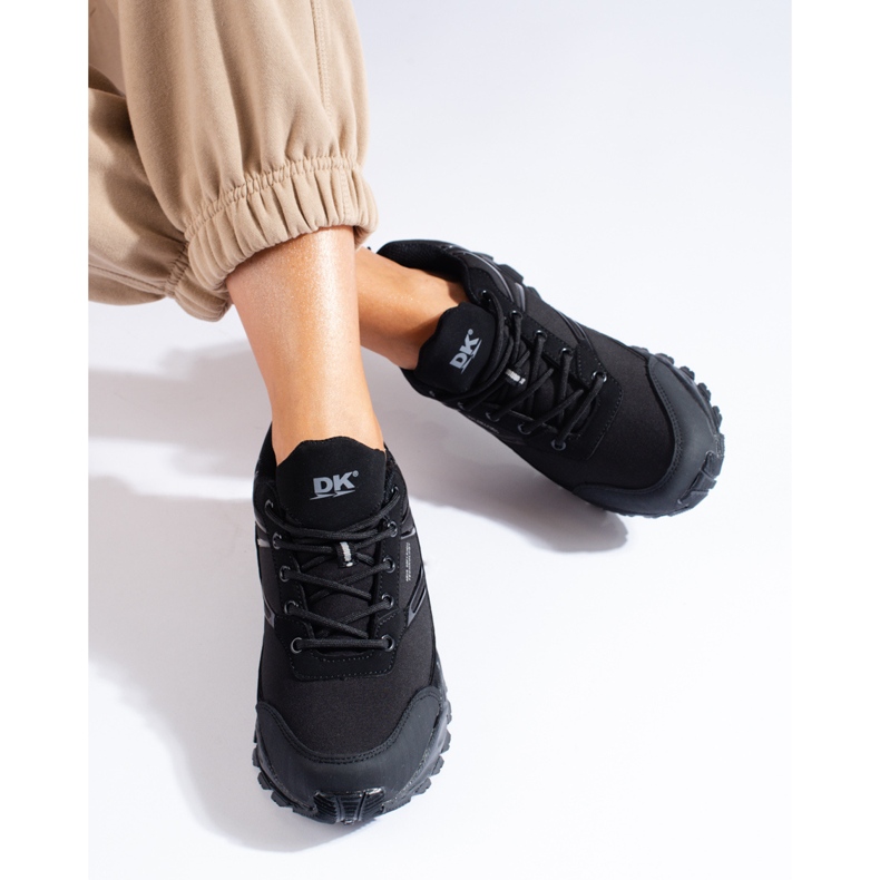 DK svarta sportvandringsskor för kvinnor 2