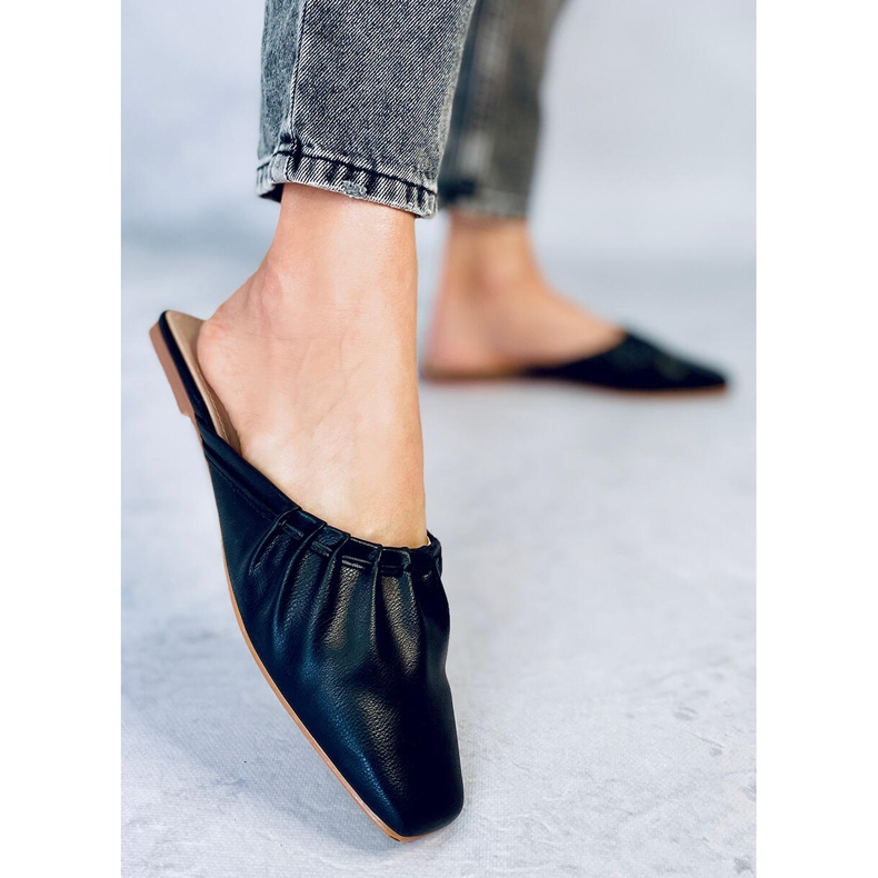 Eleganta damtofflor Presley Black svart 1