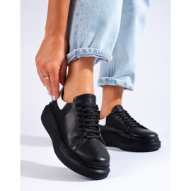 SHELOVET Svarta klassiska damsportskor från T.Sokolski 2