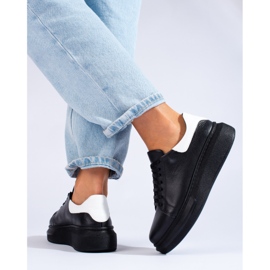 SHELOVET Svarta klassiska damsportskor från T.Sokolski 1