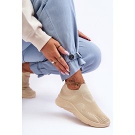 PG1 Slip-on sportskor dam Beige Claris 1