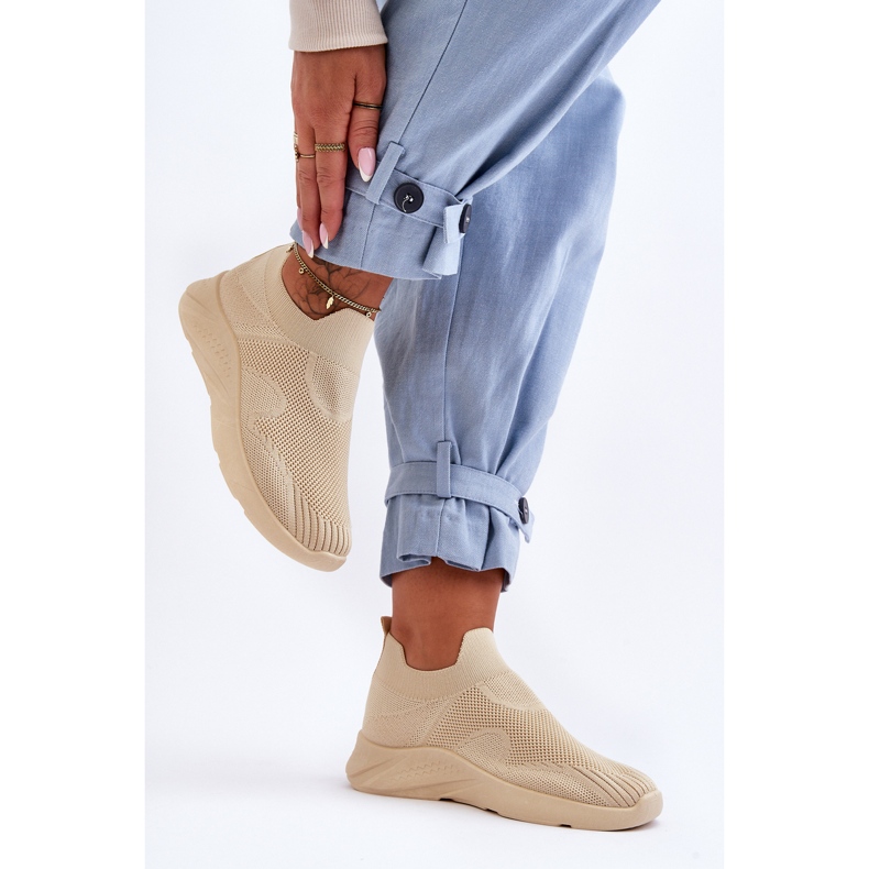 PG1 Slip-on sportskor dam Beige Claris 2