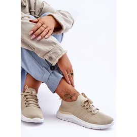 PG1 Klassiska damsportskor Beige Nickilla 1