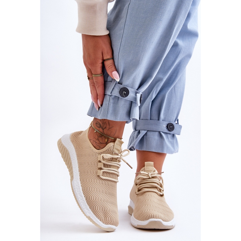 PG1 Klassiska Textile Slip-on Sneakers Beige Gusto 1