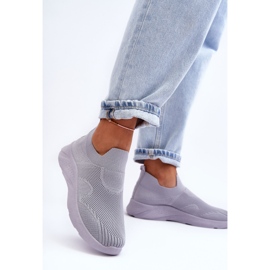 PG1 Slip-On Sportskor Dam Grå Claris 2