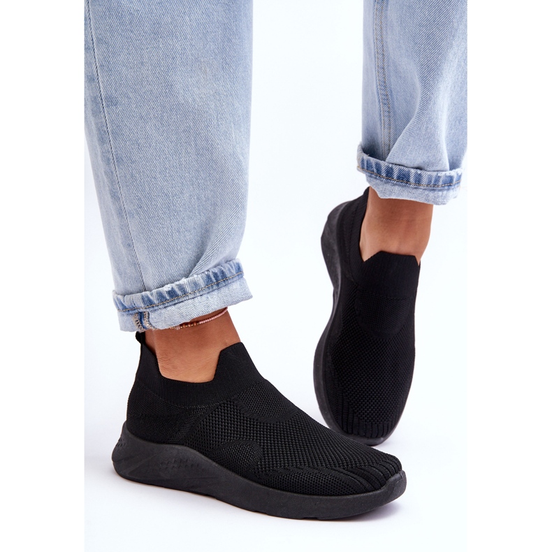 PG1 Slip-on sportskor dam svart Claris 2