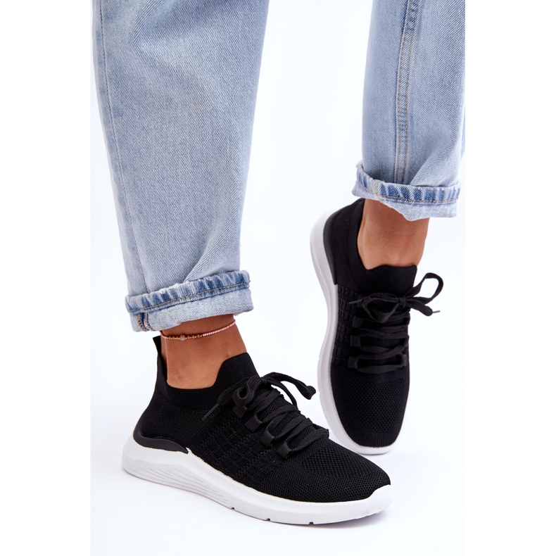 PG1 Klassiska damsportskor svart nickel 1