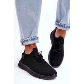 PG1 Zauna Slip-on Textile Trainers för kvinnor Svart 1