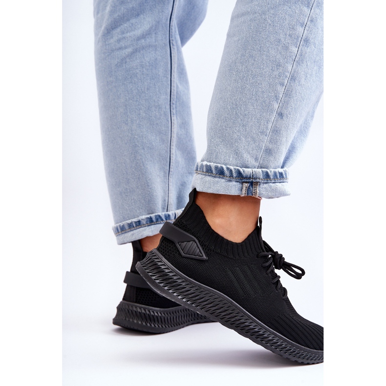 PG1 Zauna Slip-on Textile Trainers för kvinnor Svart 2