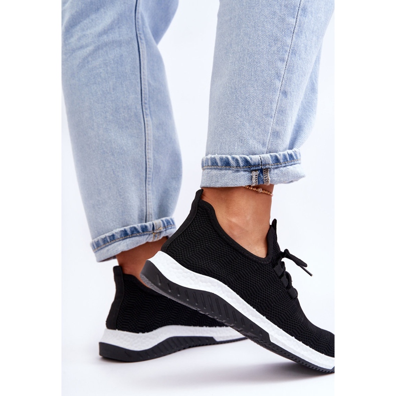 PG1 Klassiska tyg Slip-on Sneakers Black Gusto svart 2