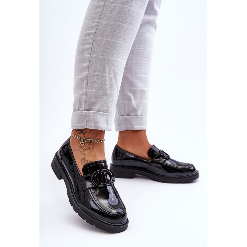 PG1 Lackade Plattform Loafers Black Jarren svart 1
