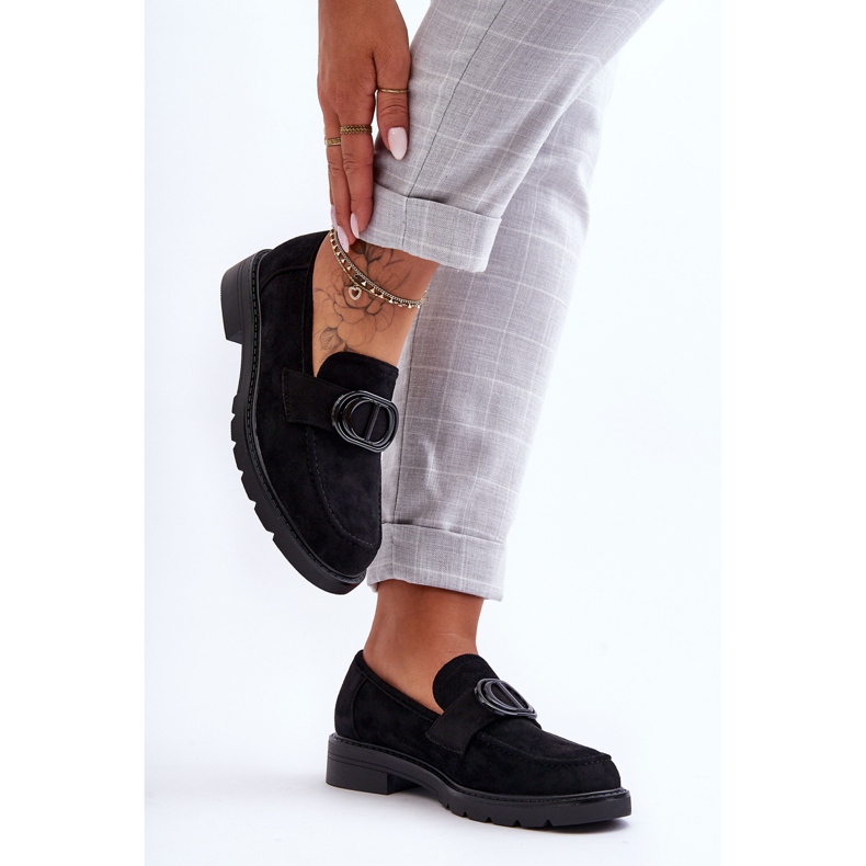PG1 Mocka Platform Loafers Black Jarren svart 1
