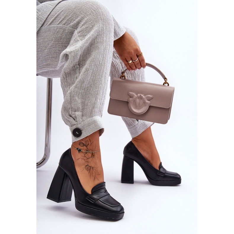 Alisa Black High Heel Pumps svart 1