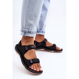 Damsportsandaler 4F 4FSS23FSANF016-22S Svart 2