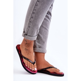 Klassiska flip Flops 4F 4FSS23FFLIF060-90S Svart och Rosa 1