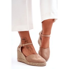 Sandaler i mocka Beige 5