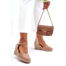 Sandaler i mocka Beige 6