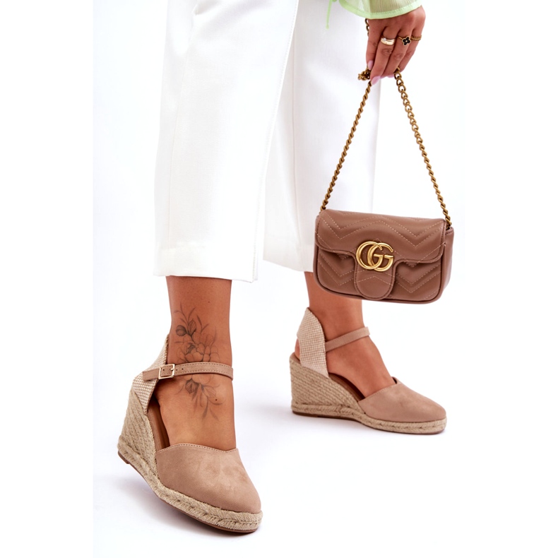 Sandaler i mocka Beige 6