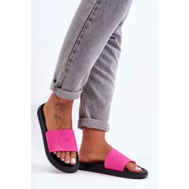 Sporttofflor dam 4F 4FSS23FFLIF069-55S Rosa-svart 1