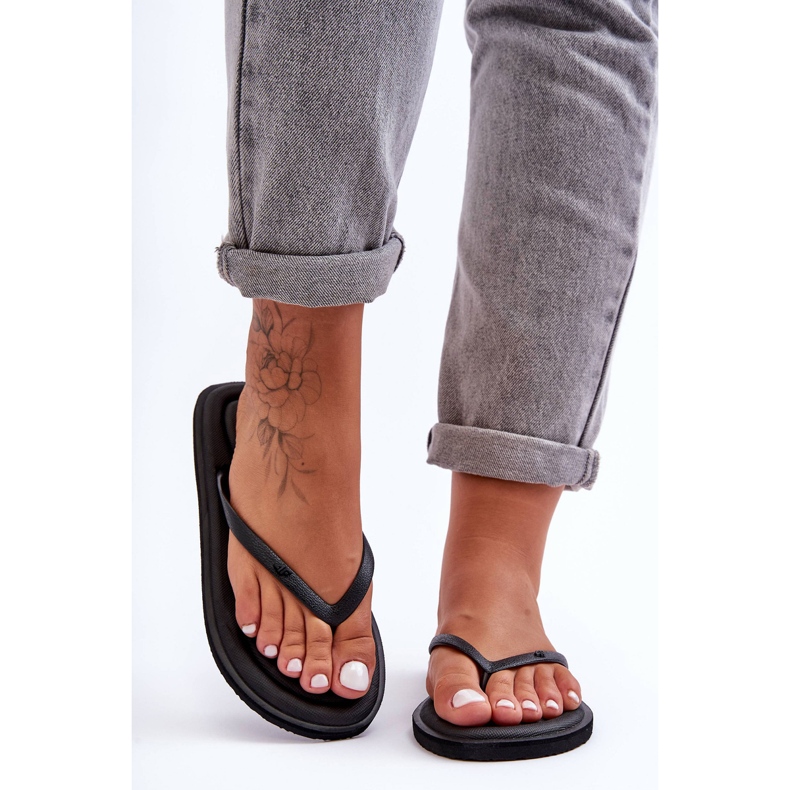 Klassiska flipflops för damer 4F 4FSS23FFLIF067-20S Svart 1