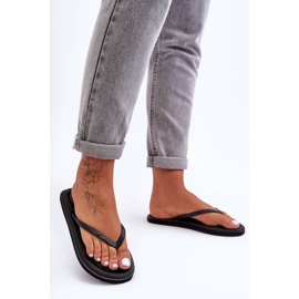 Klassiska flipflops för damer 4F 4FSS23FFLIF067-20S Svart 2