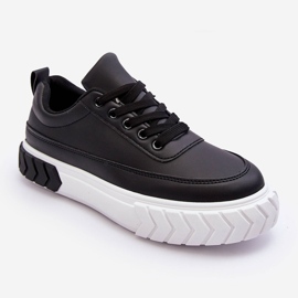 PG1 Klassiska Platform Sneakers Svartvita Nannzie 1