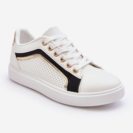 PG1 Låga Klassiska Damsportskor Vit Lamimi 1