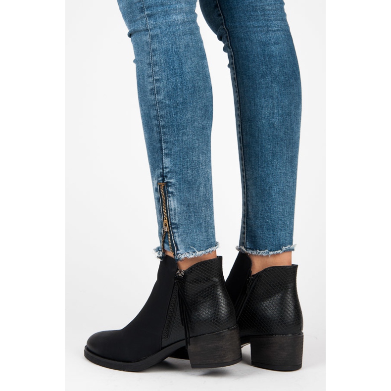 Vices New Collection Chelsea stövlar laster svart 1