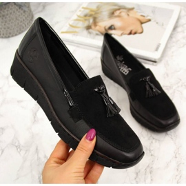 Rieker W RKR395 svarta kilskor 1