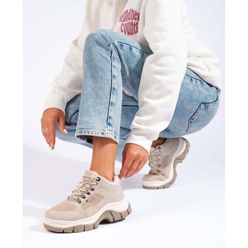 Beige stövlar Big Star KK274363BE 1