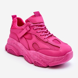 PG1 Chunky Platform Sneakers dam Fuchsia Agnenia rosa 1