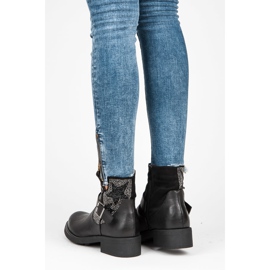 Kylie Rockstövlar svart 1