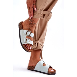 MSMG Slip-On sandaler för kvinnor Cortina Mint grön 2