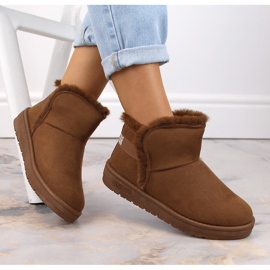 Snöskor för kvinnor muluki brun Big Star KK274620 1