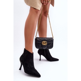 Dammocka med hög klack, svart Merisa 1