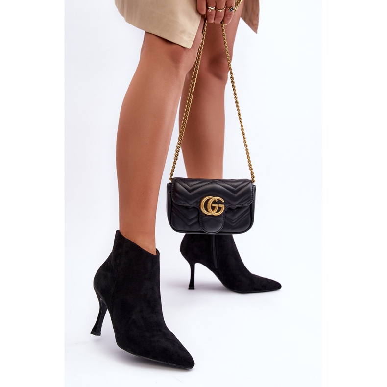 Dammocka med hög klack, svart Merisa 1