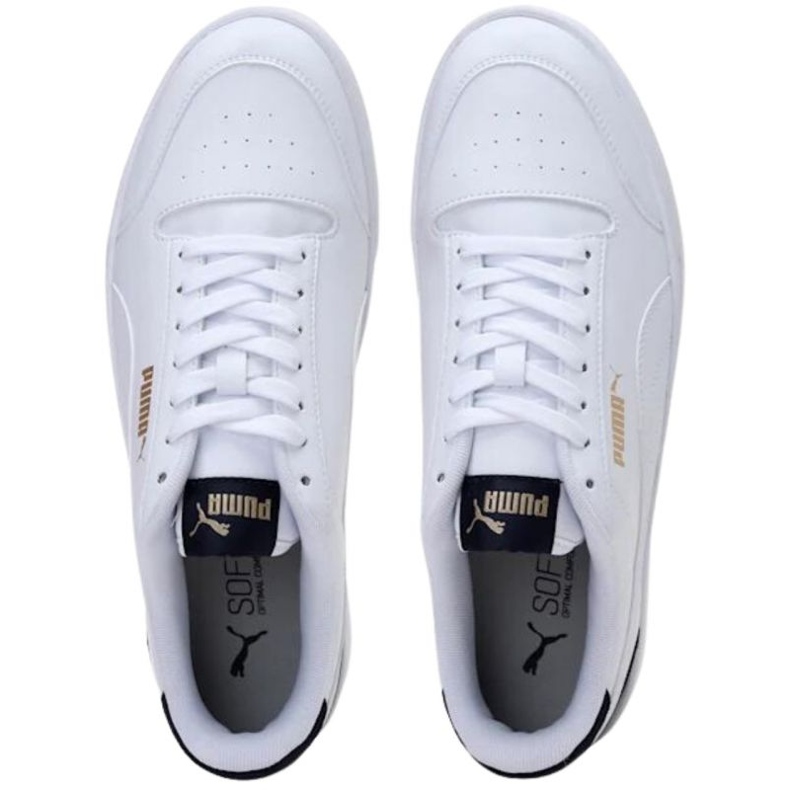 Puma Shuffle M 309668 05 herrskor vit 1