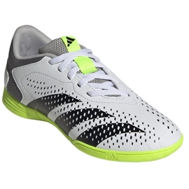 Adidas Predator Accuracy.4 In Jr IE9440 fotbollsskor vit vit 1