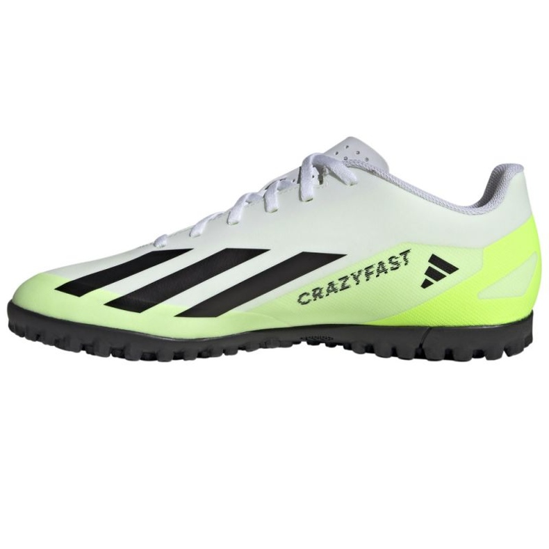 Adidas X Crazyfast.4 Tf M IE1583 fotbollsskor vit vit 1