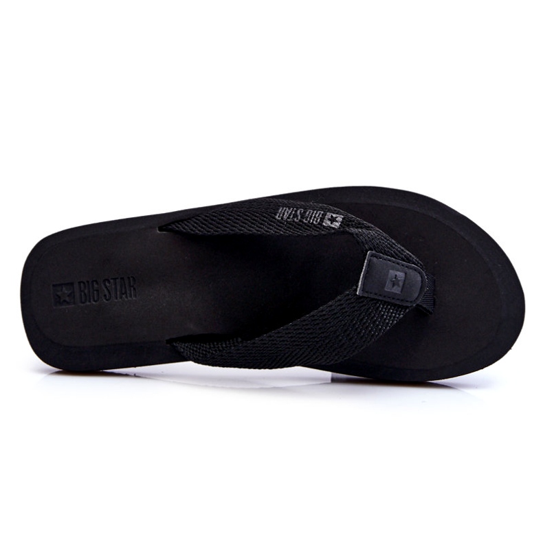 Foam Flip Flops för män Big Star LL174618 Svart 3
