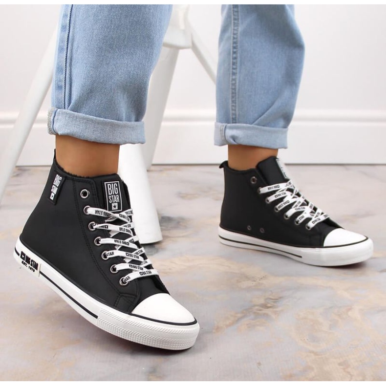 Big Star W INT1898B isolerade sneakers svarta 2