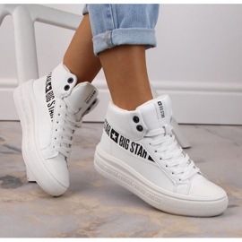 Sportskor isolerade Big Star W INT1901A vit 1