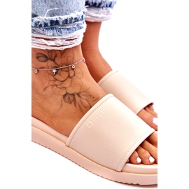 Platformtofflor dam Big Star LL274933 Beige 1