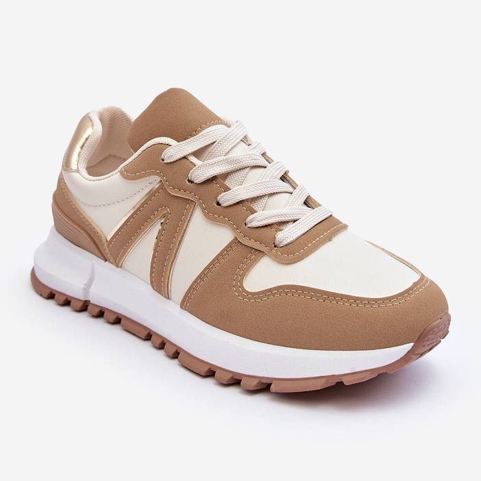 PG1 Sportskor dam Brun-Beige Kabama 1