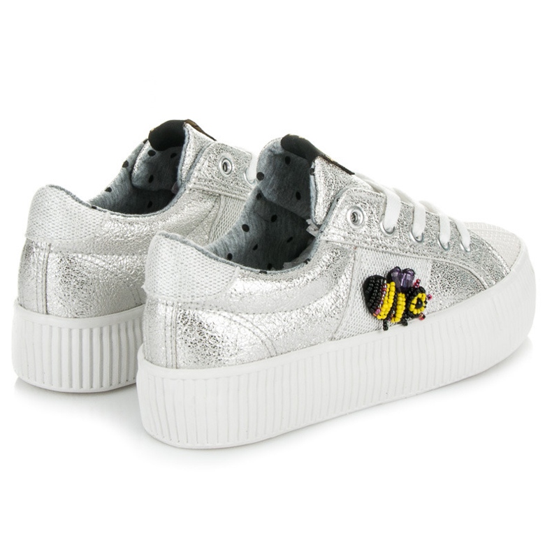 Kylie Silver Creepers grå 1